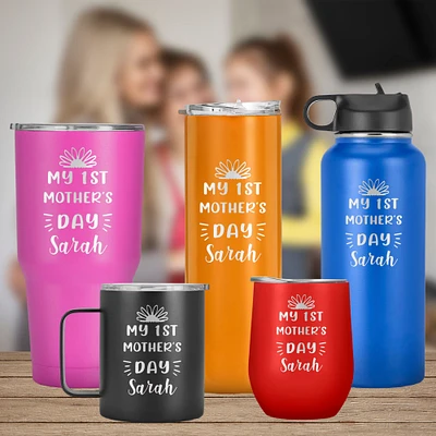 My 1st Mothers Day Personalized Gifts, First mothers day gift from Baby, Mom Mug, Custom Name Tumbler, New Mom