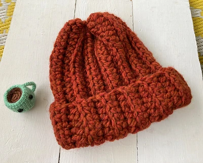 Crochet winter hat