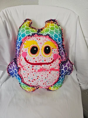 Rainbow Rag Quilt Monster Pal