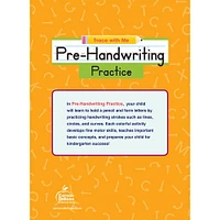 Pre-Handwriting Practice Activity Book, Grade Preschool-2, Pack of 3