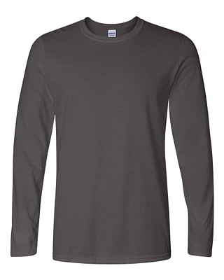 Gildan - Long Sleeve T-Shirt, Fashionable Long Sleeve Tee | 100% ring-spun cotton, featuring side seams for a tailored look and a tear-away label for personalized wear