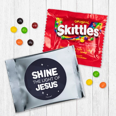 12ct Space Vacation Bible School Party Favors Skittles Religious Candy by Just Candy