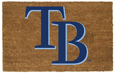 Memory Company MLB Tampa Bay Rays Rectangular Coir Door Mat 29.5" x 19.5"