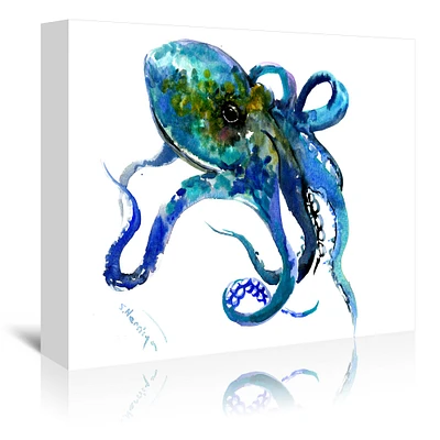 Octopus  by Suren Nersisyan  Gallery Wrapped Canvas - Americanflat