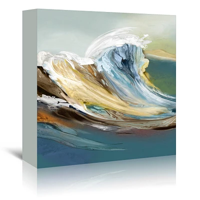 Fantasy Sea by PI Creative Art 10x10 Gallery Wrapped Canvas - Americanflat