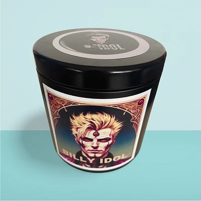 BILLY IDOL CANDLE CANDLE BAND CANDLE COOL CANDLE UNIQUE CANDLES ROCK BAND CANDLES