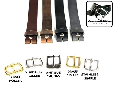 Buffalo Leather Belt