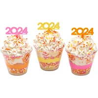 2024 Bold DecoPics Cupcake Decoration, 12ct