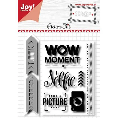 Joy! Crafts Scrap Stencil & Stamps - Picture Kit