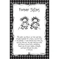 Dexsa Forever Sisters Children of the Inner Light 6x9 Wood Plaque - Marci Art