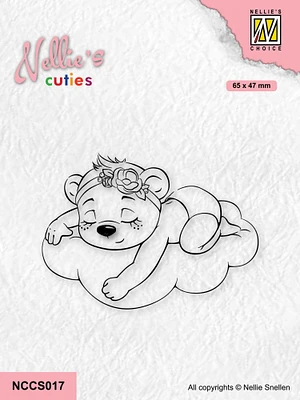 Nellie's Choice  Clear Stamp Nellie's Cuties - In Dreamland