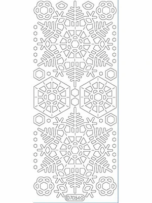 Starform Deco Stickers - Large Snowflakes