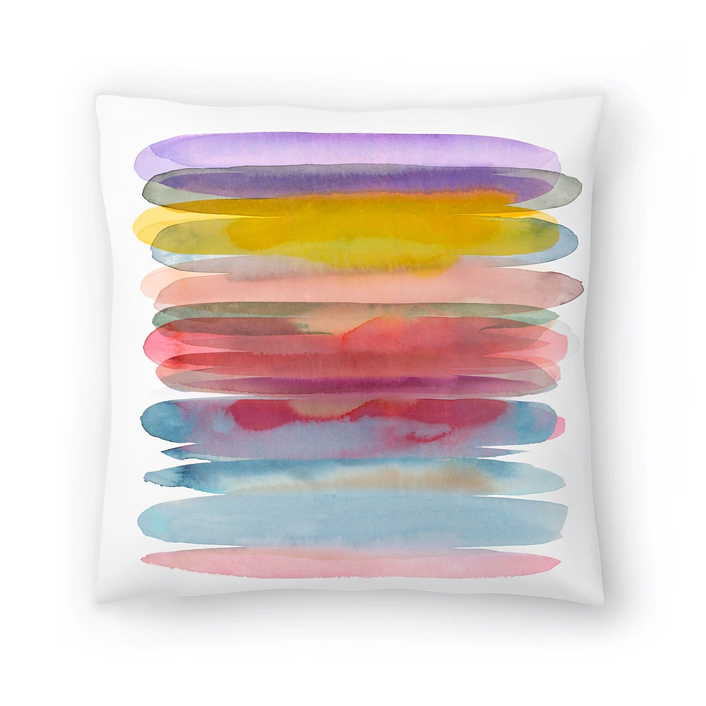 Luminous Layers II by PI Creative Art Throw Pillow - Americanflat