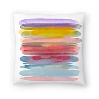 Luminous Layers II by PI Creative Art Throw Pillow - Americanflat