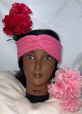 Crochet Twisted Headband or Earwarmer