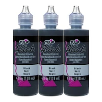 Tulip Puff Paint Slick Black 4 fl. oz. 3 Pack