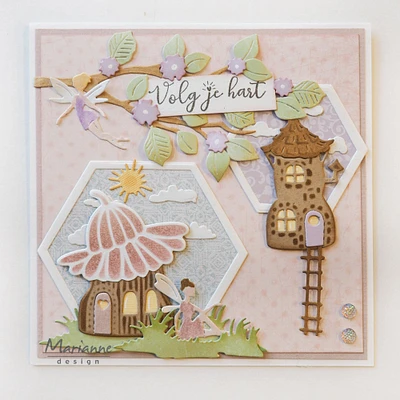 Marianne Design  Creatables Fairy Flower House