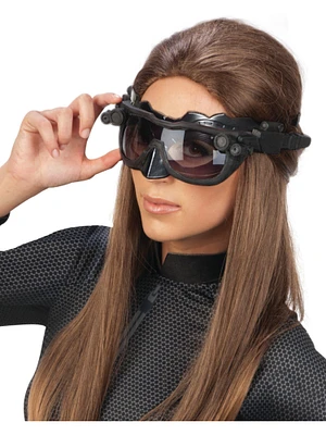 Cat Woman Headpiece Eye Mask Goggles Dark Knight Costume Accessory