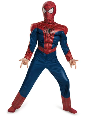 Childs The Amazing Spider-Man Spiderman 2 Marvel Classic Muscle Chest Costume