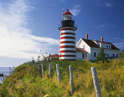 ME, Lubec West Quoddy Head Lighthouse by Steve Terrill - Item # VARPDXUS20BJA0007