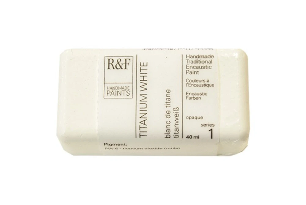 R&F Handmade Paints Encaustic Paint Cake, 40ml