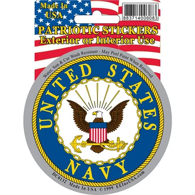 United States Navy Sticker 3-1/4"