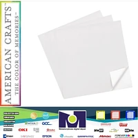 Sticky Thumb Double-Sided Adhesive Sheets 12"X12" 10/Pkg-Clear 60000320 by American Crafts