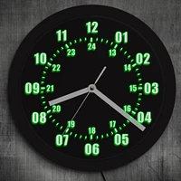 Kitcheniva Modern Luminous Round LED Wall Clock