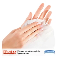 WypAll L30 Towels, POP-UP Box, 10 x 9 4/5, White, 120/Box, 10 Boxes/Carton