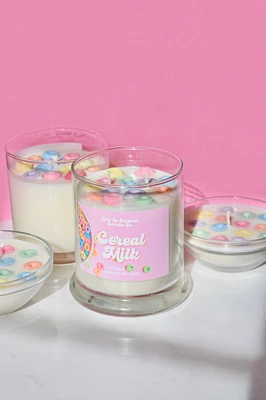 Cereal Milk Soy Candle - Fruit Loop Scented