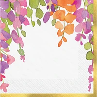 Romantic Floral Luncheon Napkins, 16ct