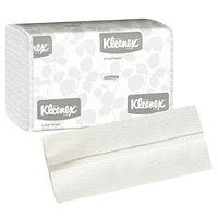 Kleenex C-Fold Paper Towels (01500), Absorbent, White, 16 Packs / Case, 150 C-Fold Towels / Pack, 2,400 Towels / Case