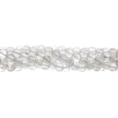 Earth's Jewel Semi-Precious 6mm Crystal Natural Round Strung Bead