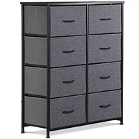 8 Drawer Vertical Dresser Storage Tower Organizer .