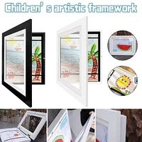 Set of 2 Kids Art Frames Art Display Frame Drawing Portfolio.