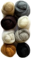 12" Wool Roving 8-Pack - Furry Friends (2oz)