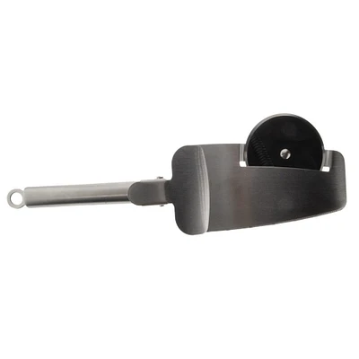 Multifunctional Pizza Slicer Blade and Serving Spatula