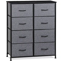 8 Drawer Vertical Dresser Storage Tower Organizer .