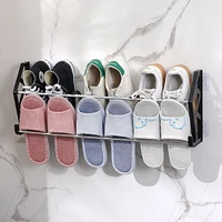 Shoe Rack Over the Door Wall Mounted Metal Storage Organizer.