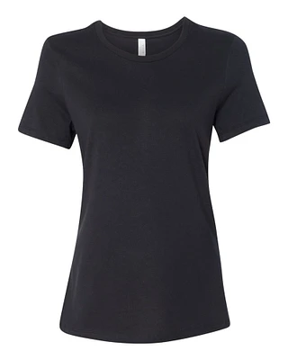 BELLA + CANVAS - Women’s Relaxed Jersey Tee 4.2-Ounce, 100 Ring-Spun Cotton | Women's Short-Sleeve Jersey T-Shirt, Crafted from Soft and Breathable Cotton for a Casual Yet Fashionable Look That's Perfect for Any Occasion