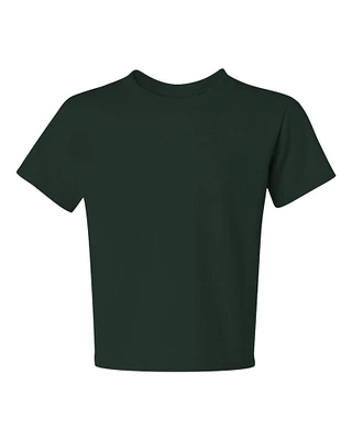 Premium Youth 50/50 T-Shirt for Teenagers Everyday Attire | Our Short Sleeve Tee Meticulously Crafted from an Optimal Blend of 50% Cotton and 50% Polyester | Advanced Moisture Management, DIY