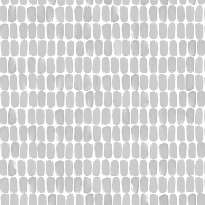 Tempaper & Co. Painted Dash Peel and Stick Wallpaper, Grey, 28 sq. ft.