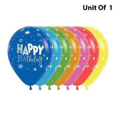 Fantasy Assorted Birthday Balloons - 11 Inch - 50 pieces per unit | Surprise your loved one with a festive birthday party filled with balloons, fun, and decorations, creating an event that's optimized for maximum celebration and joy | MINA