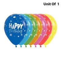 Fantasy Assorted Birthday Balloons - 11 Inch - 50 pieces per unit | Surprise your loved one with a festive birthday party filled with balloons, fun, and decorations, creating an event that's optimized for maximum celebration and joy | MINA