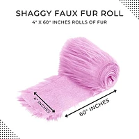 Comfort Shaggy Luxury Soft Faux Fur Fabric Soft Trim Size