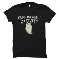 Funny Halloween Shirt, Funny Halloween Gift, Cat Halloween Shirt, Cat Costume Shirt, Horror Fan Gift, Scary Shirt