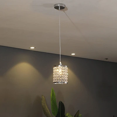 Kitcheniva Modern Crystal Hanging Light Pendant Lamp Chandelier