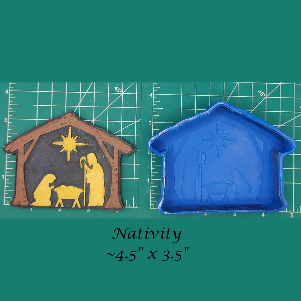 Nativity Silicone Freshie Mold