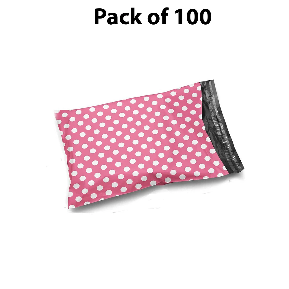 Polka Dot Poly Bag Mailers Eye-Catching Packaging for Safe and Stylish Shipping | MINA®