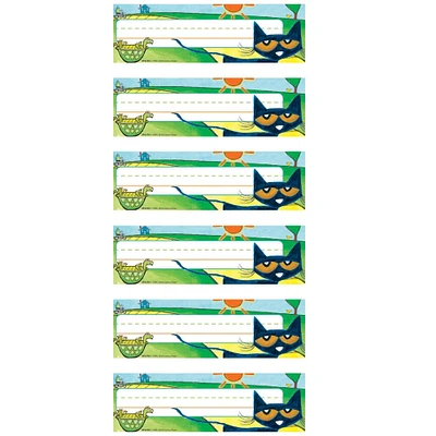 Pete the Cat® Nameplates, 36 Per Pack, 6 Packs